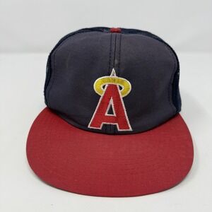 Vintage California Angels Hat Cap Snapback Mens One Size MLB Baseball Twins Ent